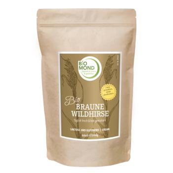 Braune BIO Wildhirse gemahlen BIOMOND