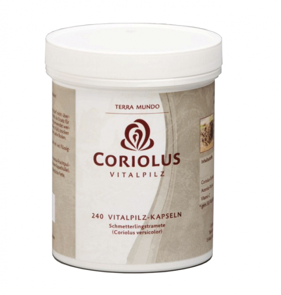 Coriolus - Vitalpilzkapseln BIO