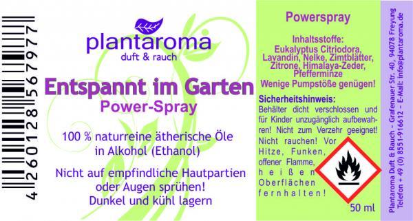 Duft & Raumspray Entspannt im Garten