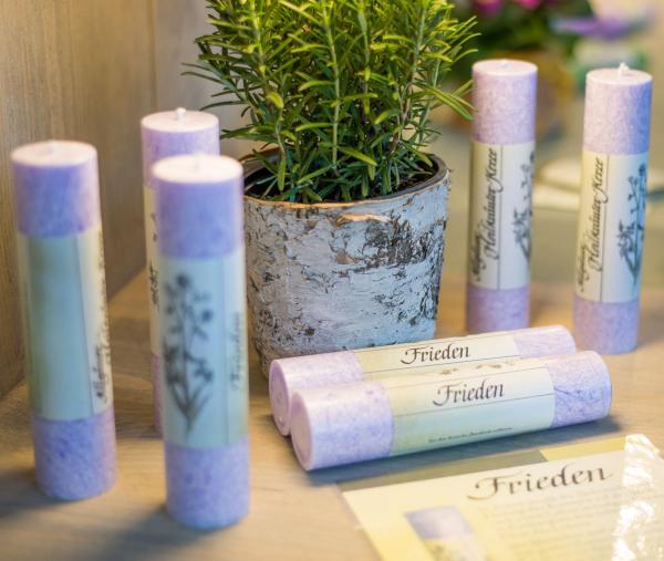 Allgäuer Heilkräuter-Kerze Frieden