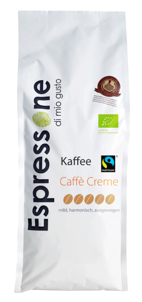 Espressone Caffè Creme ganze Bohne BIO-FairTrade