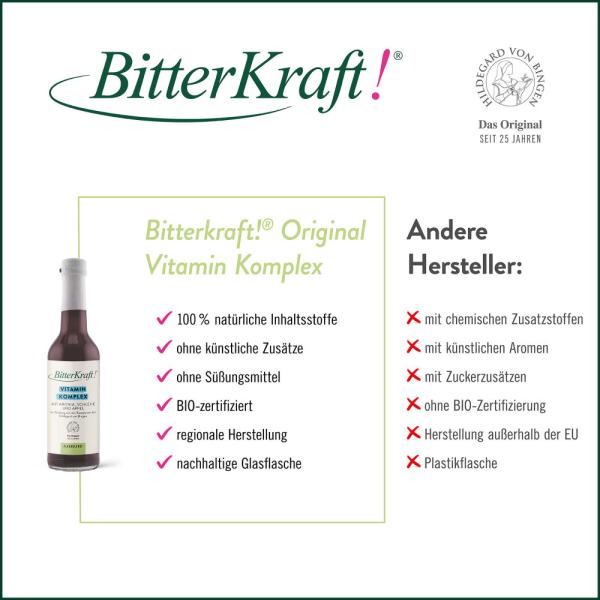Bitterkraft!Original Vitaminkomplex Saft