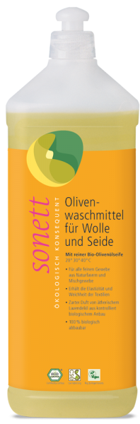 Olivenwaschmittel (Wolle & Seide) Sonett