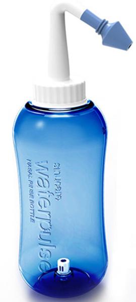 Nasendusche mit zwei Aufsätzen