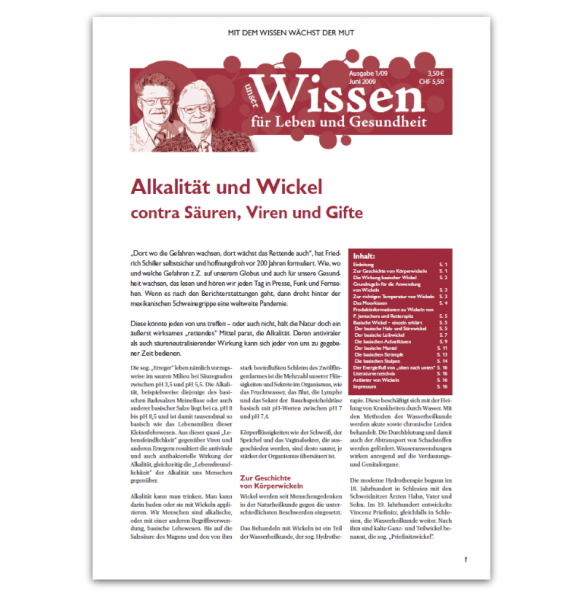Alkalität und Wickel